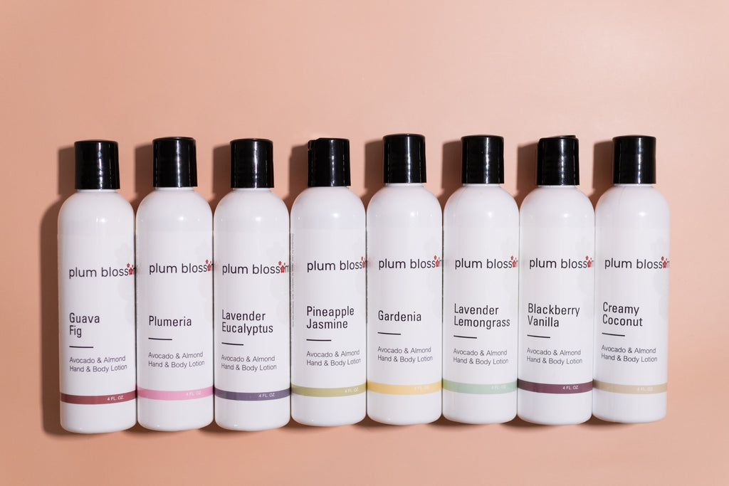 Avocado Almond Oil Hand & Body Lotion- BLUEBERRY SAGE
