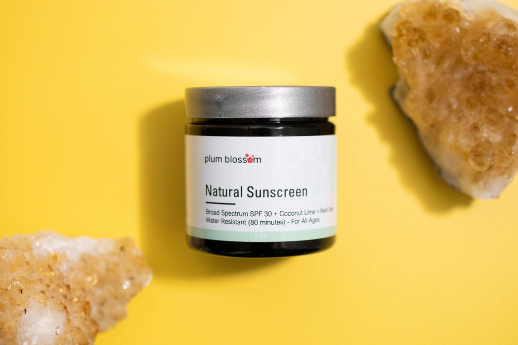 COCONUT LIME-NATURAL SUNSCREEN BROAD SPECTRUM BALM - Plum Blossom Apothecary