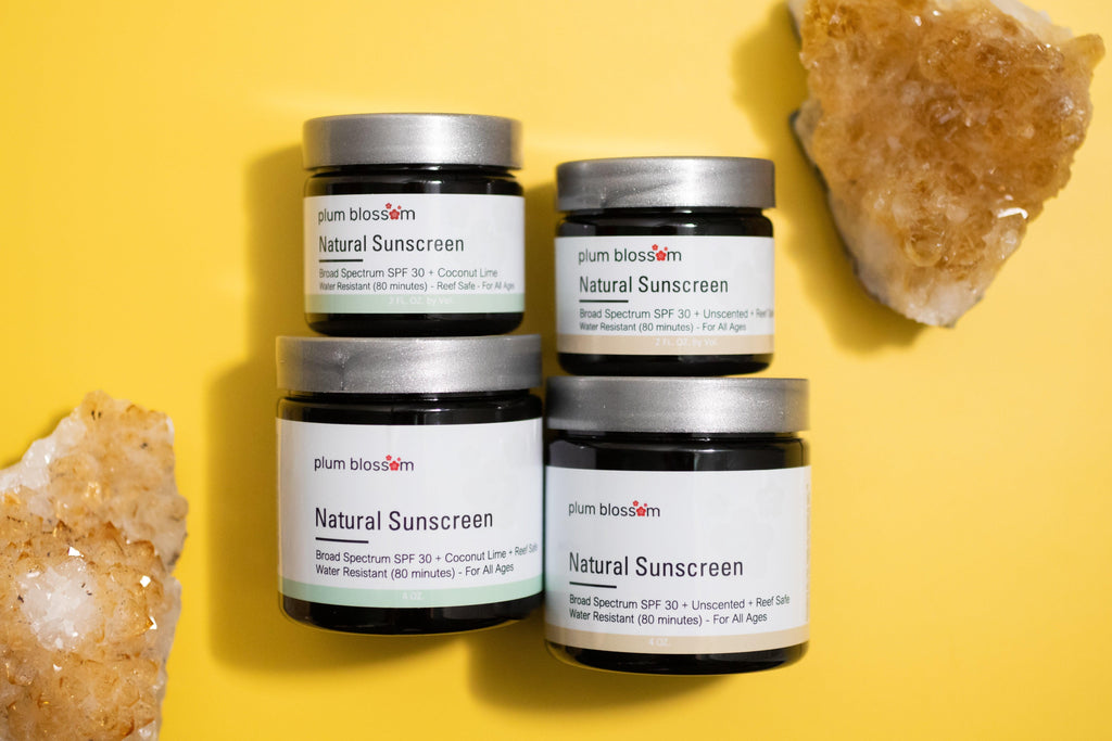 COCONUT LIME-NATURAL SUNSCREEN BROAD SPECTRUM BALM - Plum Blossom Apothecary